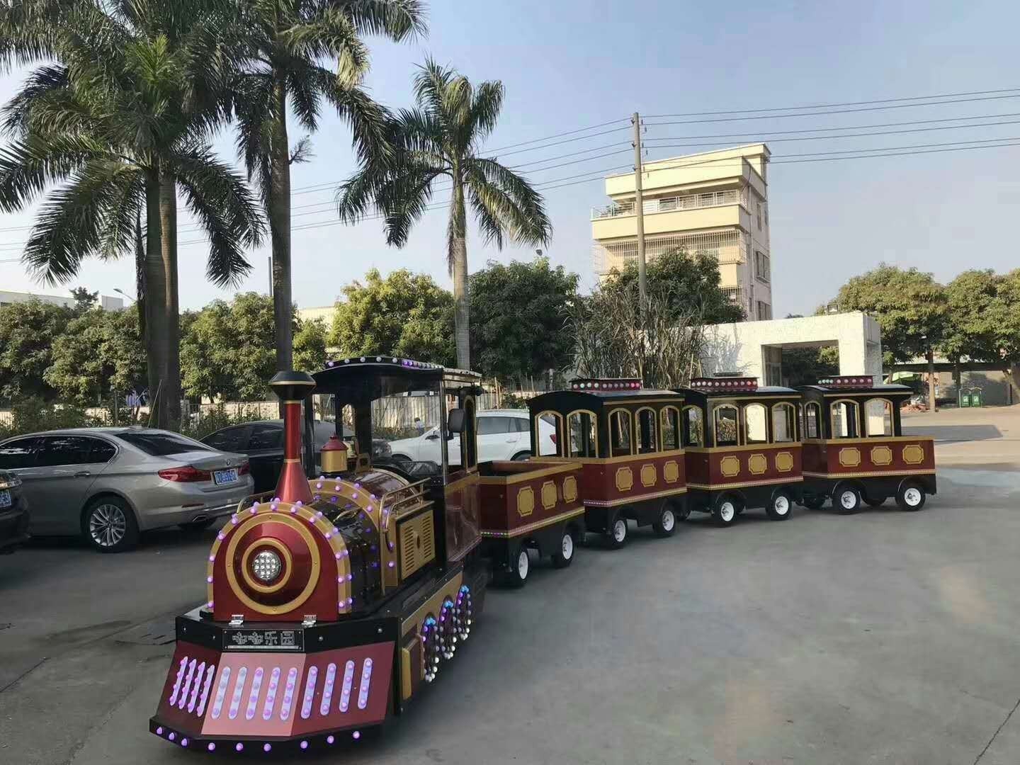 番阳镇游乐园小火车